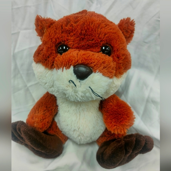 Aurora Stuffed Animal Taddle Toes Trickster Fox 10 Inch Brown Plush Kids Toy Gif - Picture 4 of 5